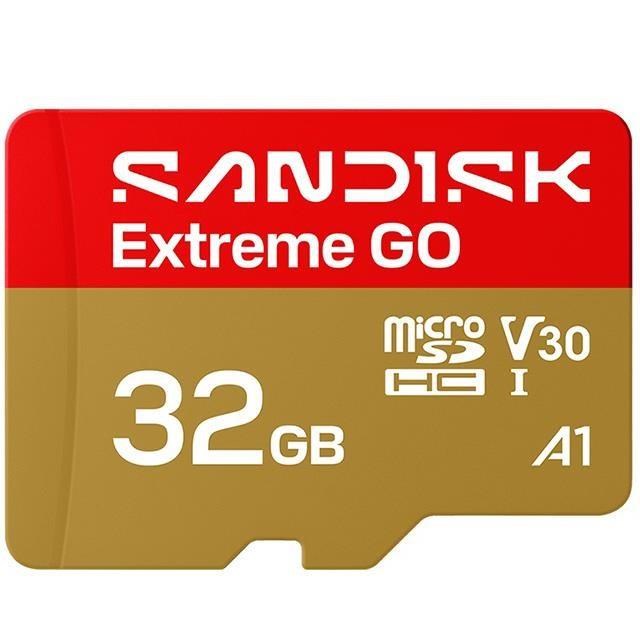 SanDisk 晟碟 32G 32GB microSD extreme GO 100MB 4K V30 SDSQXGN-032G 記憶卡