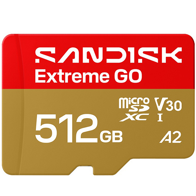 SanDisk 晟碟 512GB 512G microSDXC extreme GO 240MB/s 4K V30 SDSQXGN-512G 記憶卡