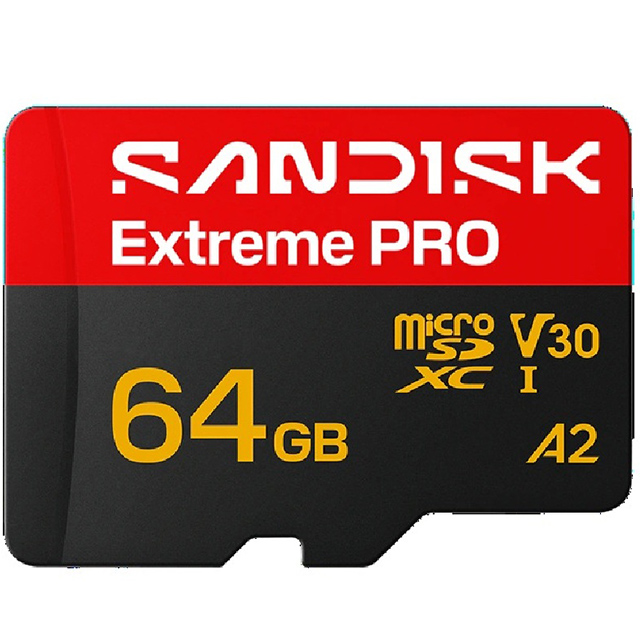 SanDisk 晟碟 64GB 64G microSDXC extreme Pro 200MB/s 4K V30 SDSQXCU-064G 記憶卡