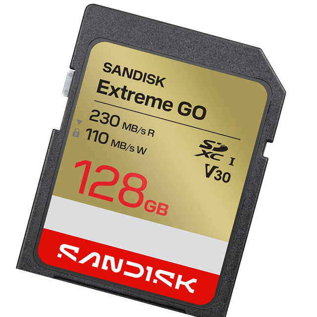 SanDisk 晟碟 128GB 128G SDXC extreme Go 230MB/s 4K V30 SDSDXGN-128G 記憶卡