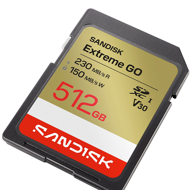 SanDisk 晟碟 512GB 512G SDXC extreme Go 230MB/s 4K V30 SDSDXGN-512G 記憶卡
