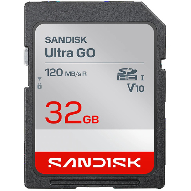 SanDisk 晟碟 32GB 32G SDHC Ultra Go 120MB/s V10 SDSDUGN-032G 相機 記憶卡