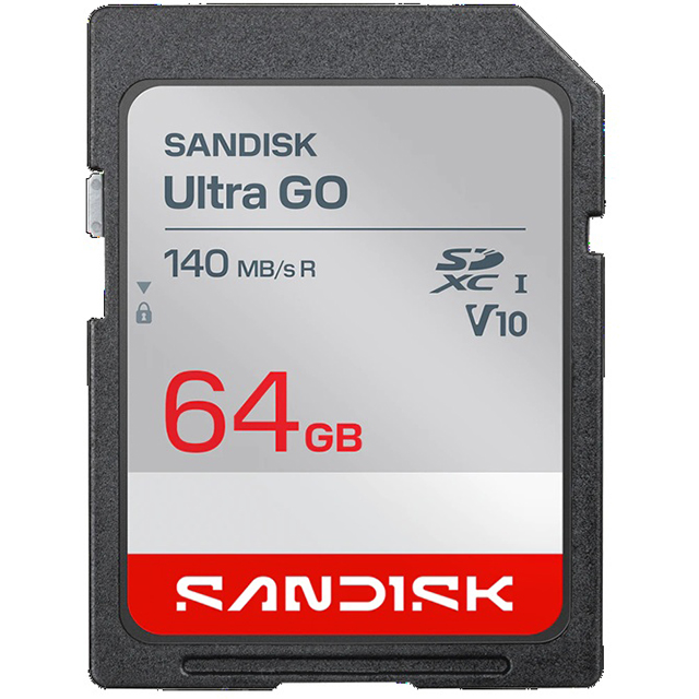 SanDisk 晟碟 64GB 64G SDXC Ultra Go 140MB/s V10 SDSDUGN-064G 相機 記憶卡