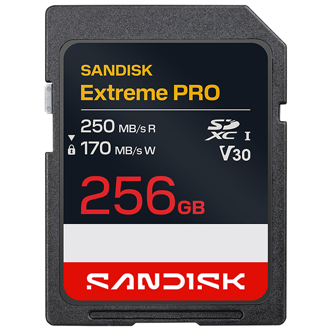 SanDisk 晟碟 256G 256GB SDXC Extreme pro 250MB/s V30 SDSDXXJ-256G 記憶卡