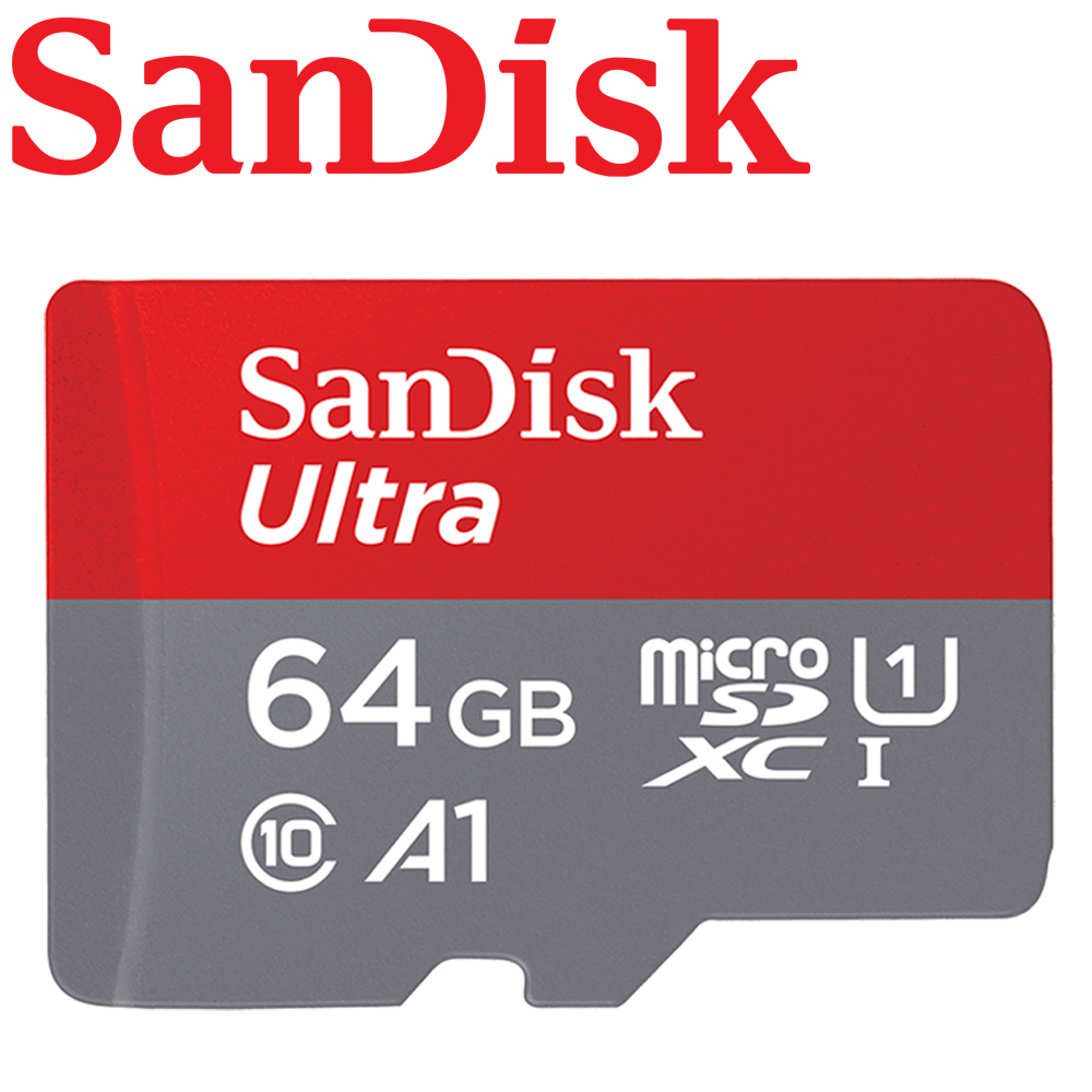 SanDisk 晟碟 64GB 140MB/s Ultra microSDXC U1 A1 記憶卡