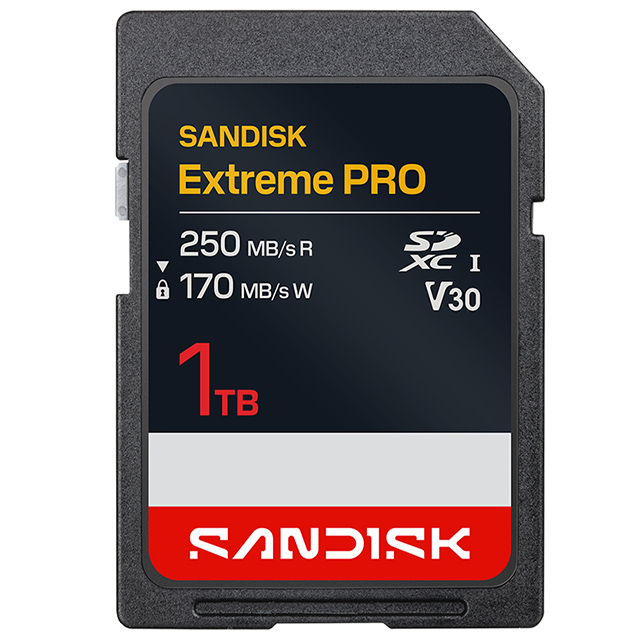 SanDisk 晟碟 1TB 1T SDXC Extreme pro 250MB/s V30 SDSDXXJ-1T00 記憶卡