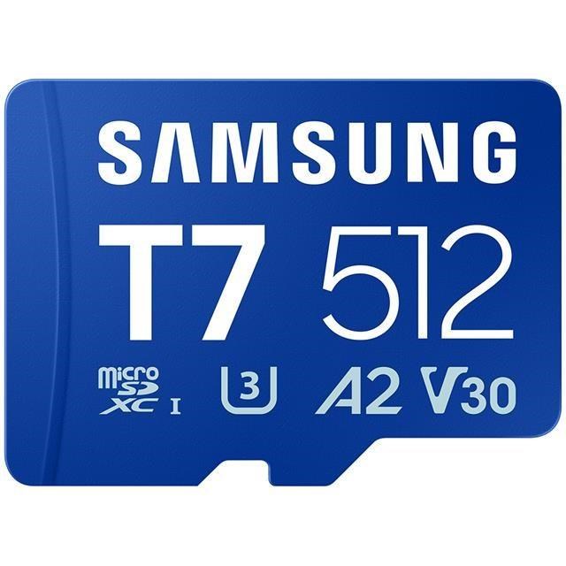 Samsung 三星 T7 512G 512GB microSDXC 170MB/s 4K U3 MB-MB512T 記憶卡