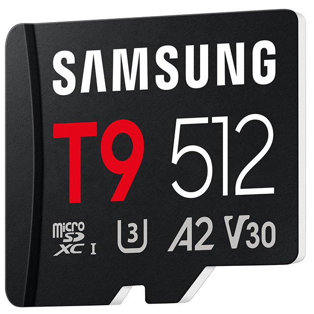 Samsung 三星 T9 512GB 512G microSD 200MB/s 4K U3 MB-MH512T 手機 記憶卡