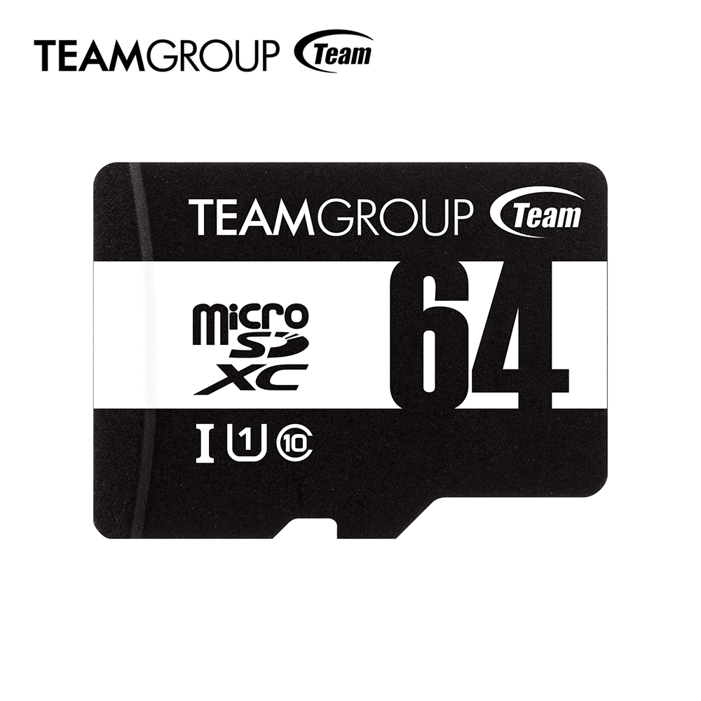 Team 十銓 Micro SDHC 64GB UHS-I U1 C10 記憶卡(含轉卡)