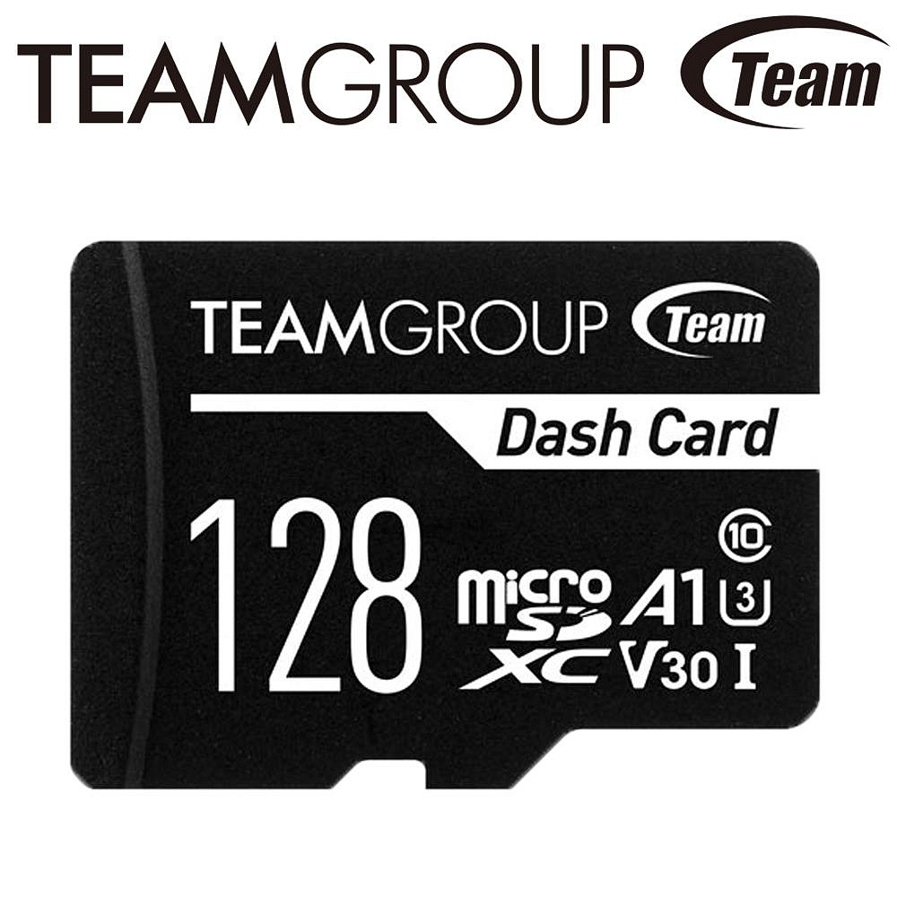 Team 十銓 128GB Dash microSDXC U3 A1 V30 記憶卡