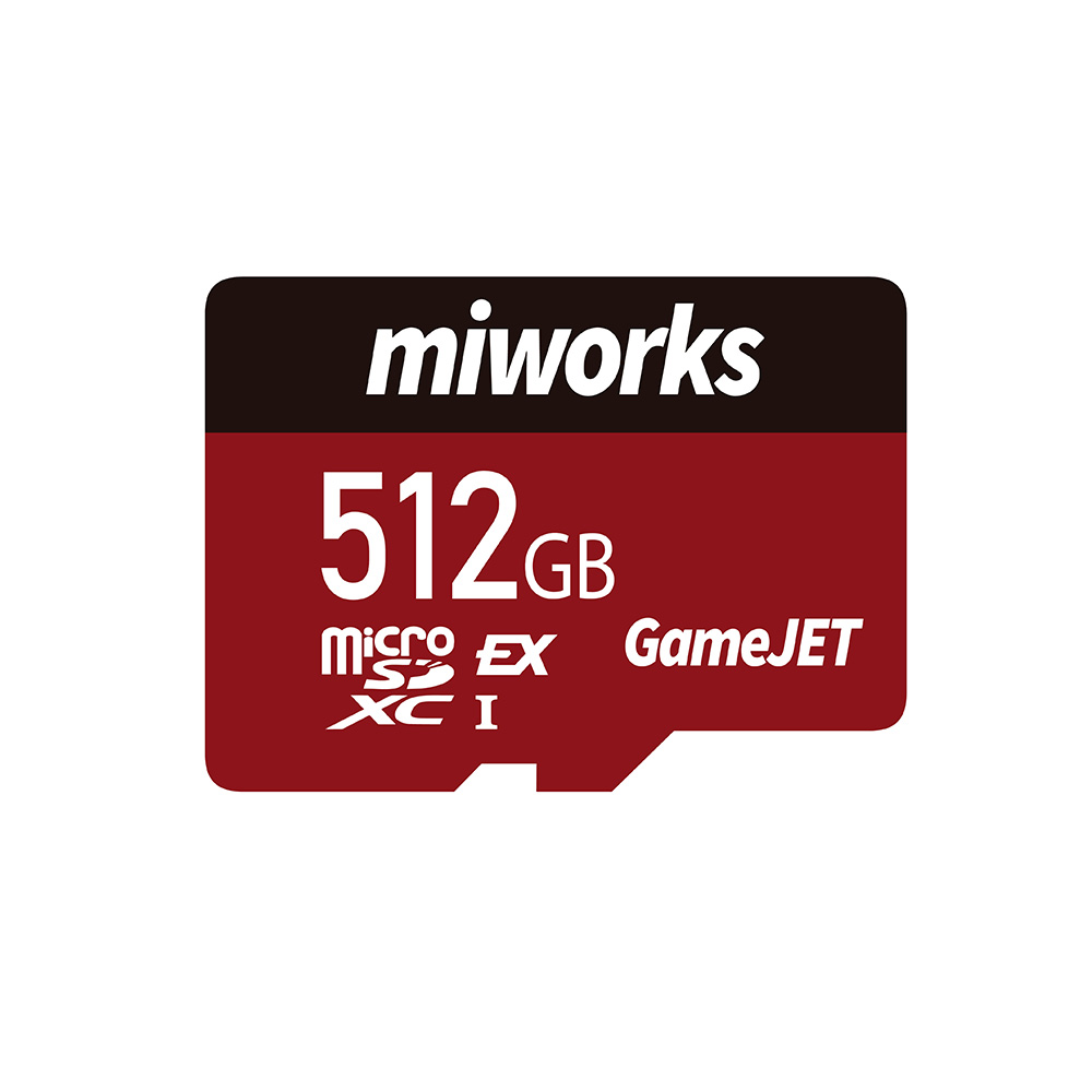 Miworks 米沃 【miworks 米沃科技Game PRO】microSD Express 支援Switch 2高速記憶卡 512