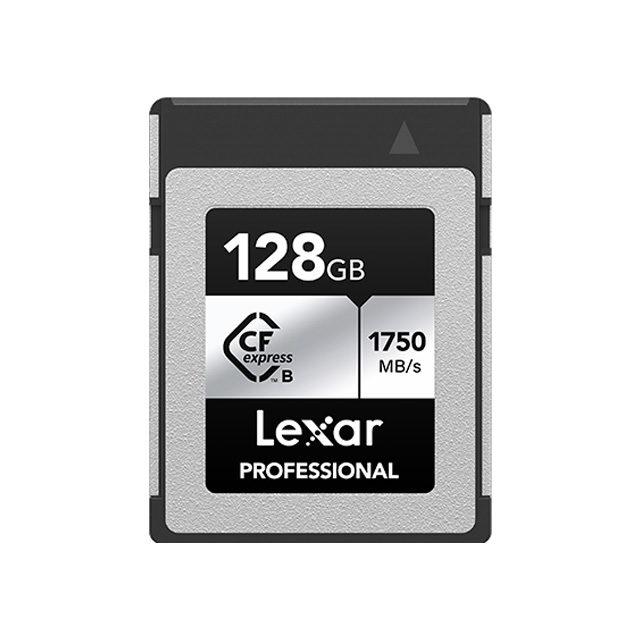 Lexar 雷克沙 Professional CFexpress Type B 128GB 高速記憶卡 SILVER 銀卡系列 (公司貨)