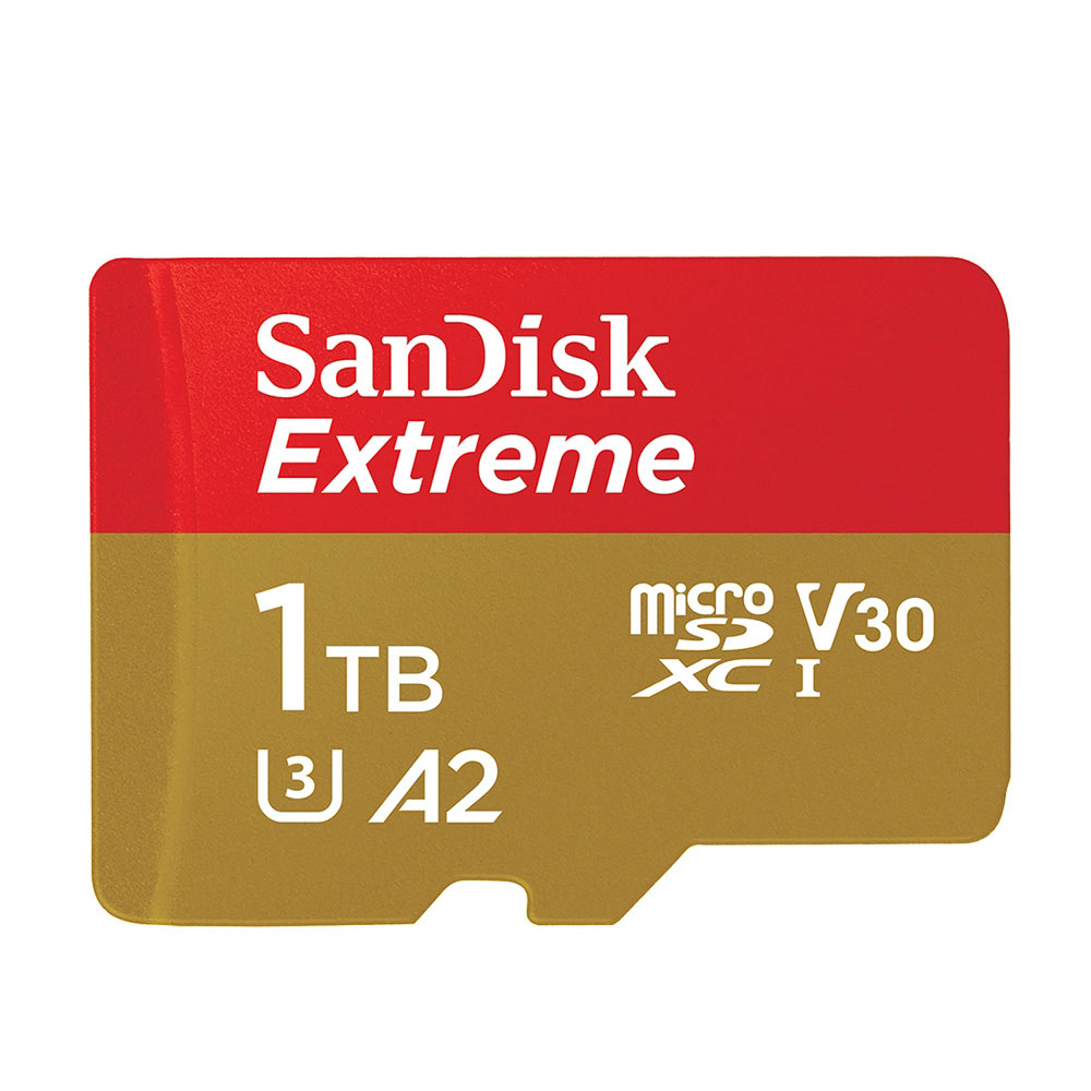 SanDisk 晟碟 Extreme microSDXC UHS-I 1TB 記憶卡