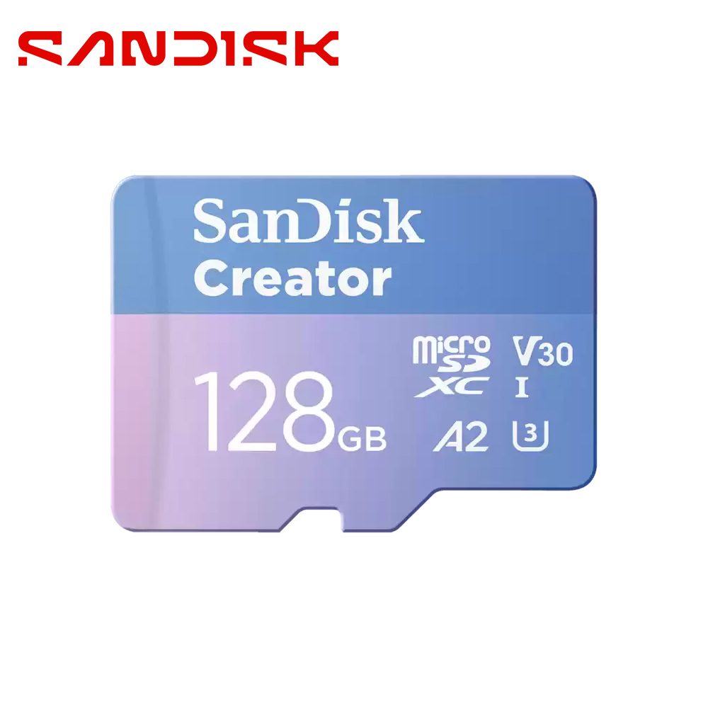 SanDisk 晟碟 CREATOR microSD UHS-I 記憶卡 128GB