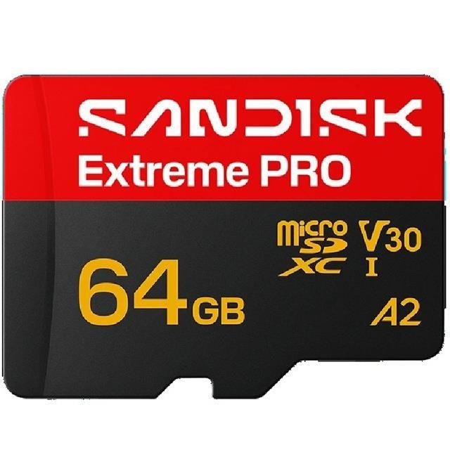 SanDisk 晟碟 64G 64GB microSD extreme Pro 200MB/s 4K V30 SDSQXCU-064G記憶卡 (新版)