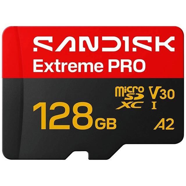 SanDisk 晟碟 128G 128GB microSD extreme Pro 250MB/s 4K V30 SDSQXCJ-128G 記憶卡