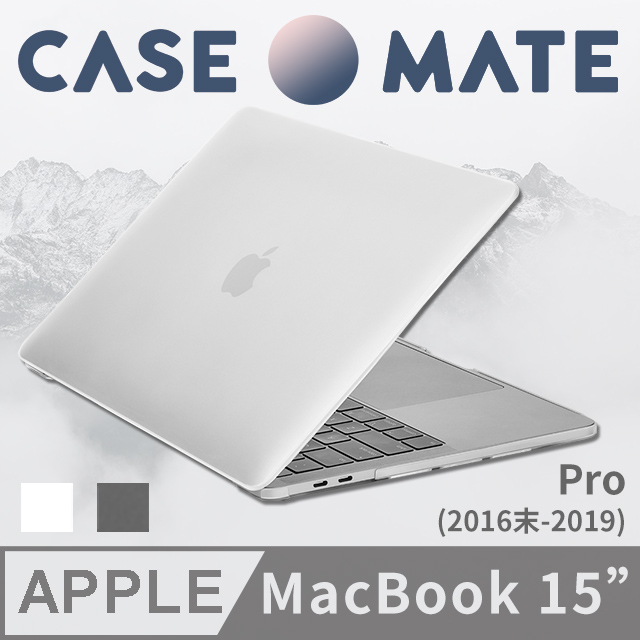 美國 CASE●MATE MacBook Pro 15吋 2019 輕薄殼 - 霧面透明