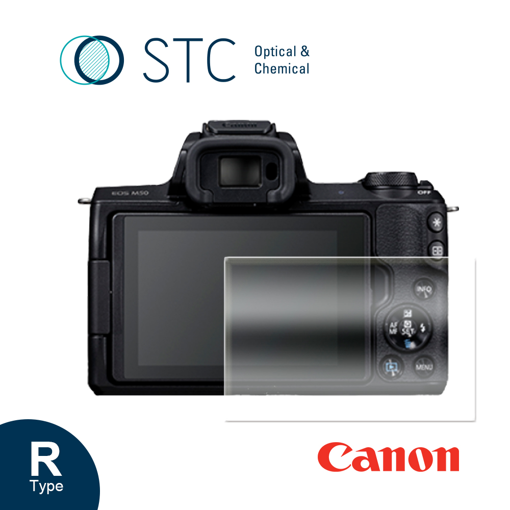 STC [] CANON EOS M100/EOS M50 專用9H鋼化相機螢幕玻璃保護貼