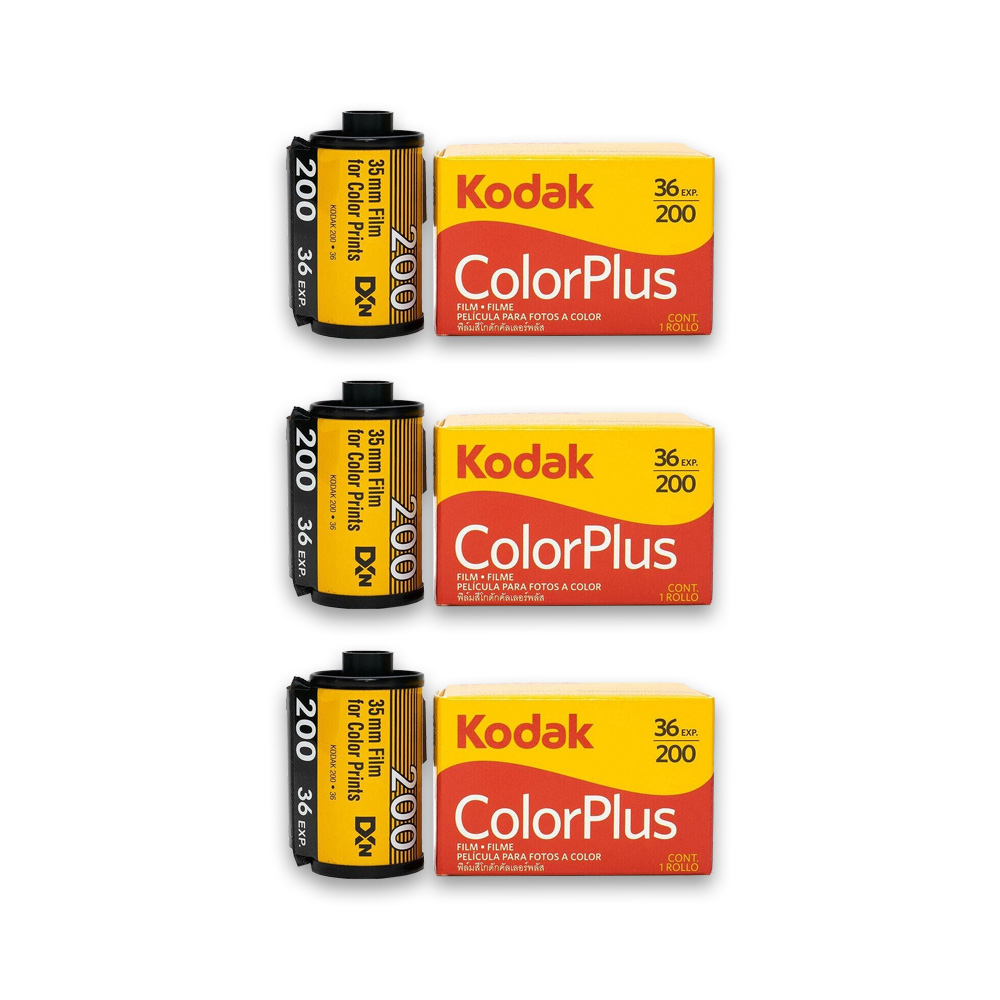 KODAK 柯達 ColorPlus 200 135底片 36張 底片 彩色負片 三入組