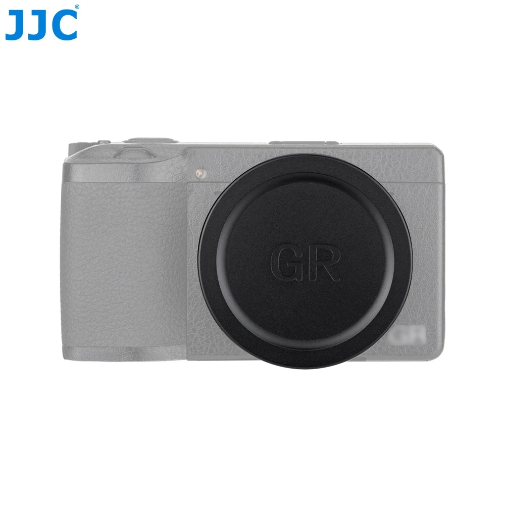 JJC 理光RICOH副廠鏡頭前蓋GR IV鏡頭蓋GRIV鏡頭蓋LC-GR4鏡頭蓋(金屬製/EVA內襯)鏡頭保護蓋鏡蓋Lens Cap