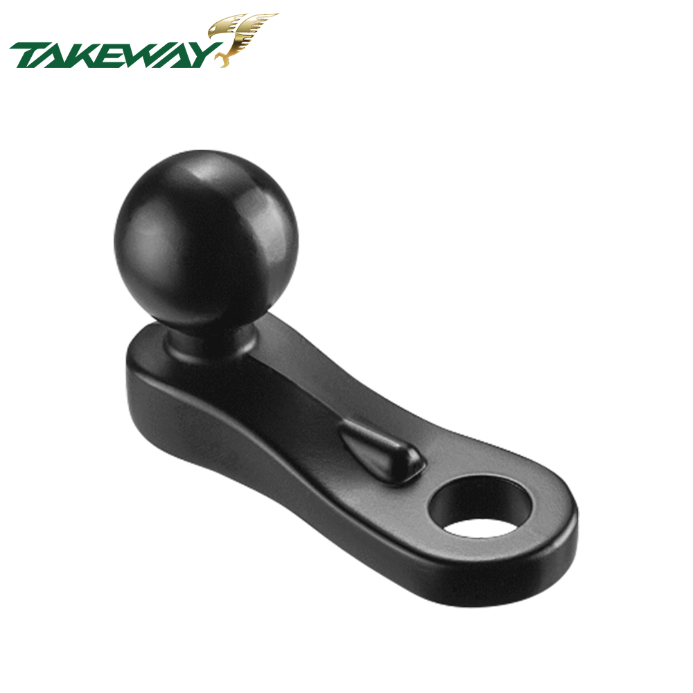 TAKEWAY 台灣製後照鏡球型底座T-BM07球頭底座適後照鏡版黑隼Z手機座LA系列LA3-PH05 LA1-PH05 T-PH05-LA球型底板