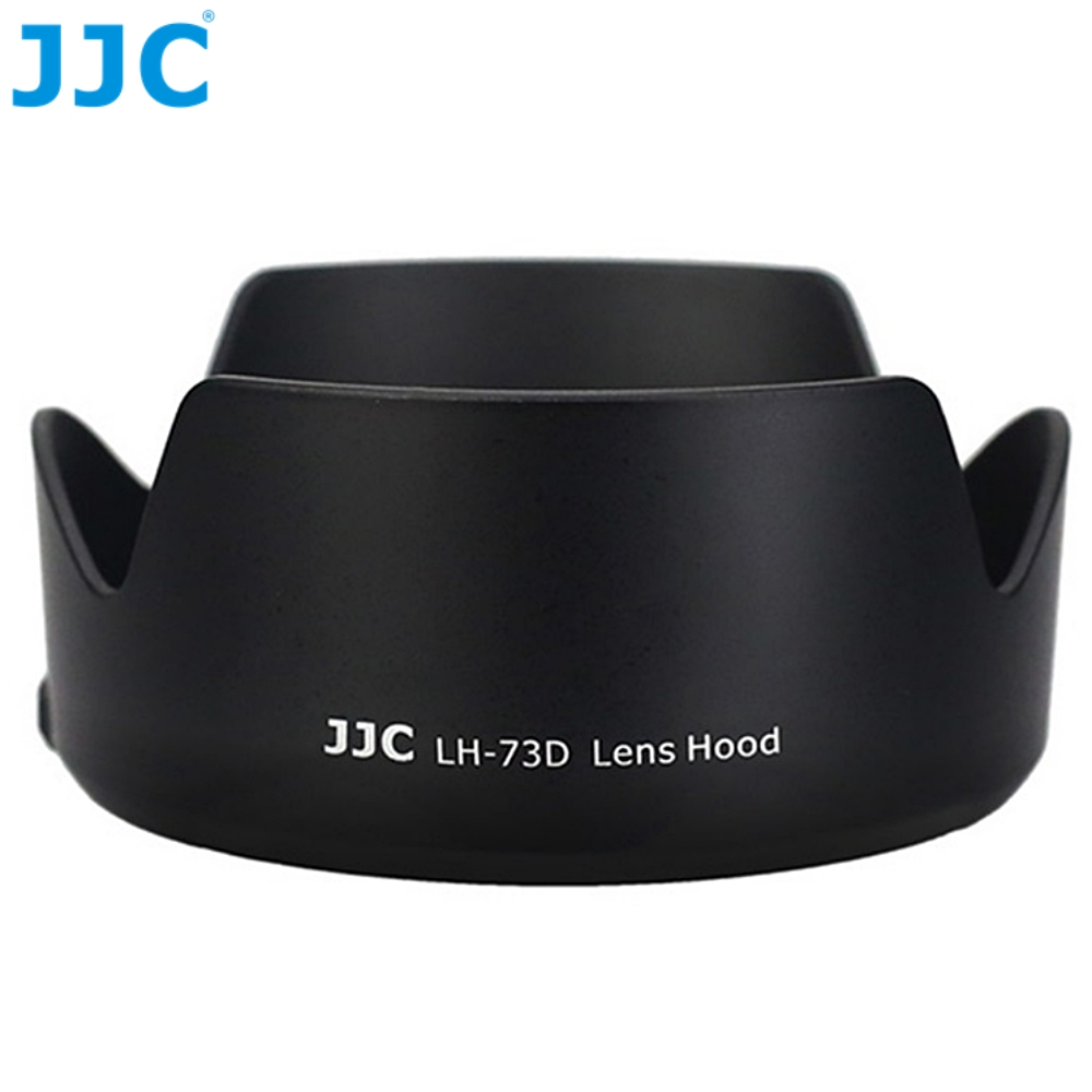 JJC 佳能副廠相容Canon原廠EW-73D遮光罩LH-73D適RF 24-105mm F4-7.1 28-70mm f2.8 IS STM EFS 18-135mm f3
