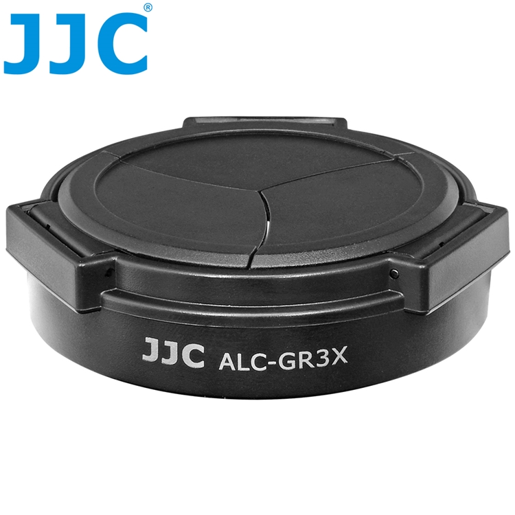 JJC JJC理光副廠Ricoh自動鏡頭蓋自動蓋賓士蓋ALC-GR3X鏡頭蓋適GR IIIx鏡頭前蓋GRIIIx鏡頭蓋