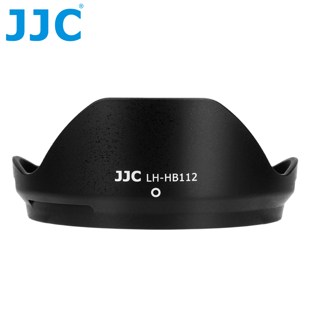 JJC 副廠Nikon遮光罩相容尼康原廠HB-112遮光罩LH-HB112(適Z DX 12-28mm f3.5-5.6 PZ V)太陽罩lens hood