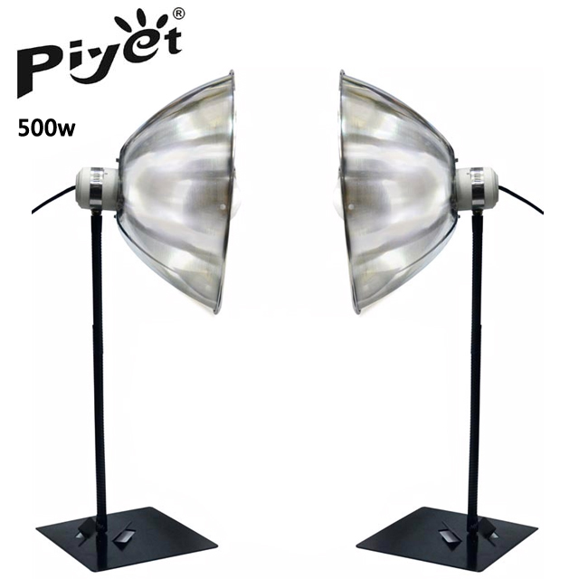 PIYET 控光雙燈組(500w) 靜物攝影棚快速折收手機樣品產品拍攝商業靜物攝影學校教學