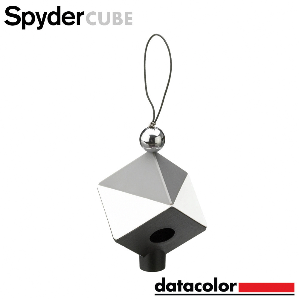datacolor Spyder Cube 數位影像校正 立體灰卡
