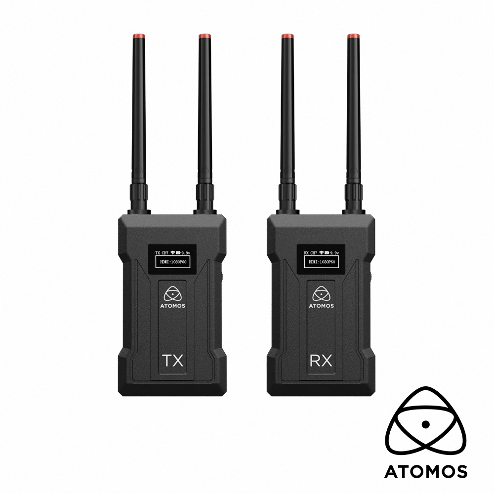 ATOMOS 澳洲 TX-RX 4K 無線視訊發射器和接收器套裝 公司貨