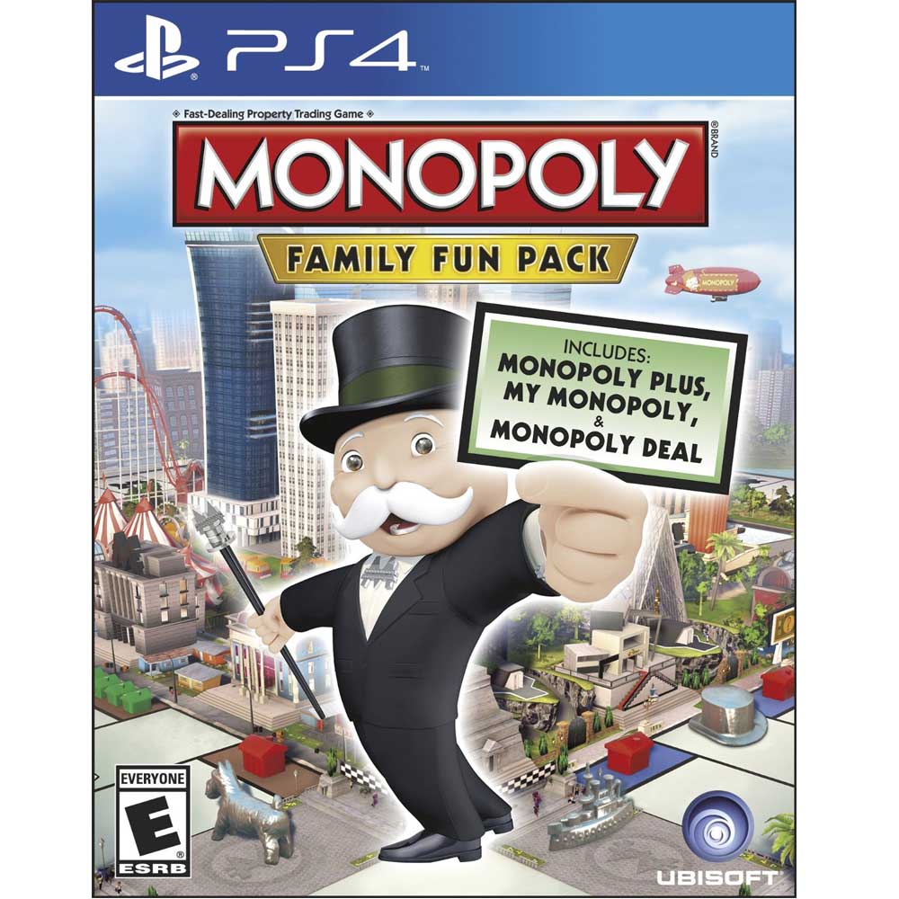 PlayStation PS4《地產大亨家庭歡樂包 Monopoly Family Fun》英文美版