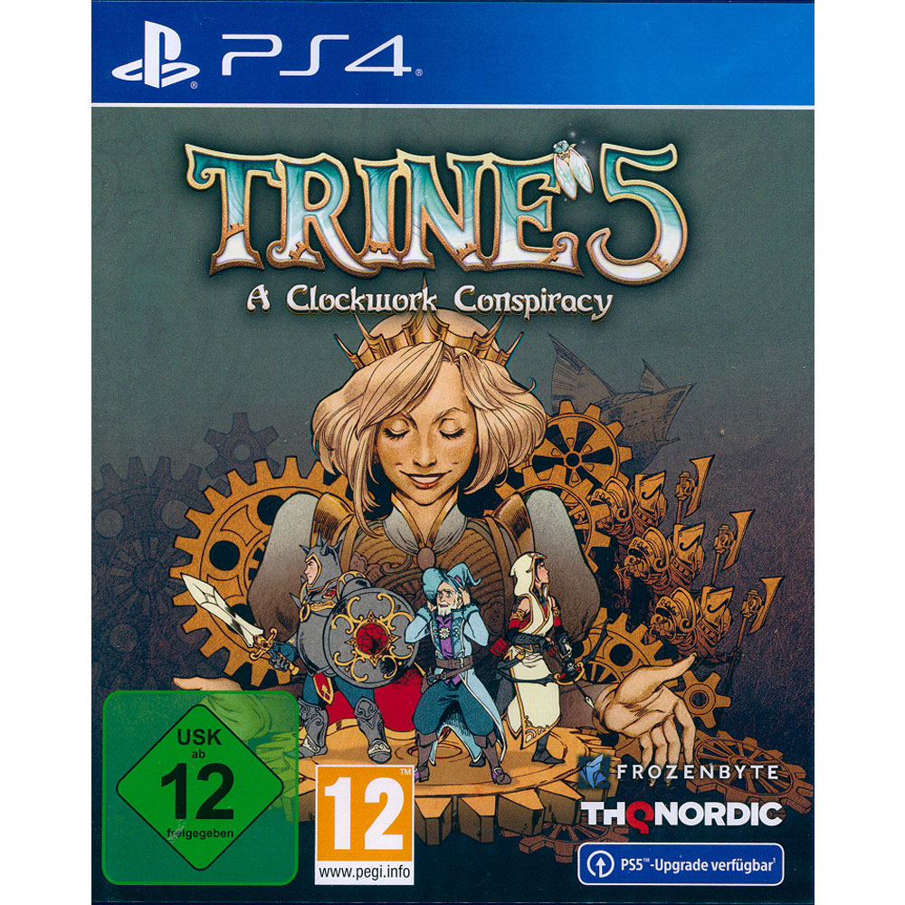 PlayStation PS4《狩魔師5：發條陰謀 Trine 5: A Clockwork》中英日文歐版 可免費升級PS5版本