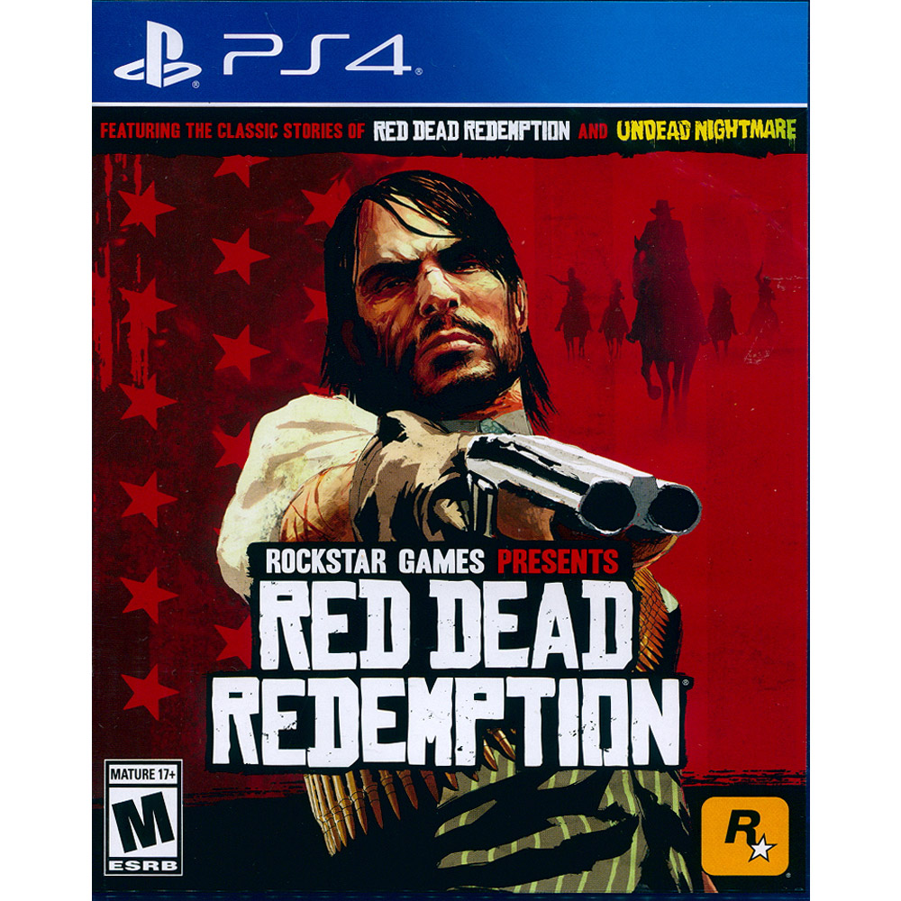 PlayStation PS4《碧血狂殺 RED DEAD REDEMPTION》 中英文美版