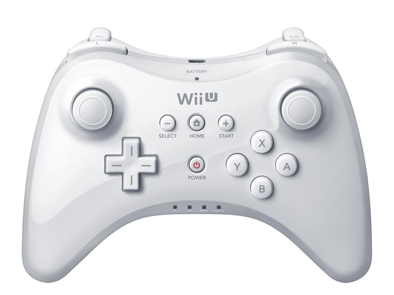 Wii U Pro 控制器 白色 Pchome 24h購物