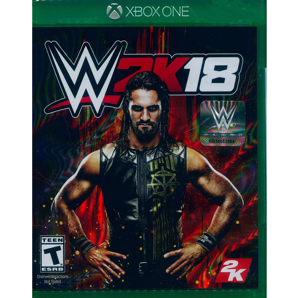 Xbox  ONE《WWE 2K18 激爆職業摔角 18》英文美版