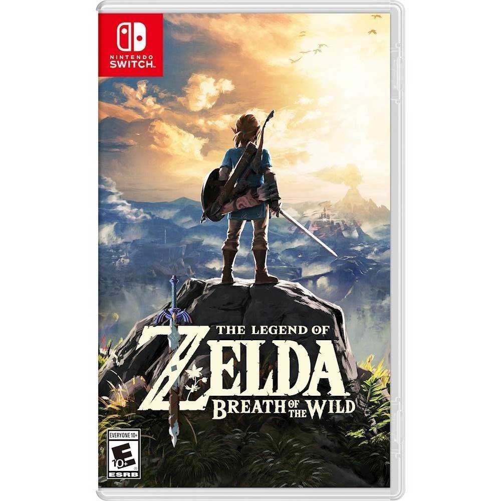 NS Switch《薩爾達傳說：曠野之息 The Legend of Zelda: Breath of the Wild》中英日多國語文美版