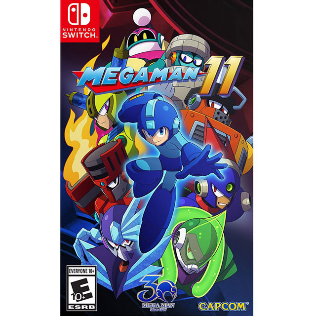 Nintendo 任天堂NS Switch《洛克人11命運的齒輪Mega Man 11》中