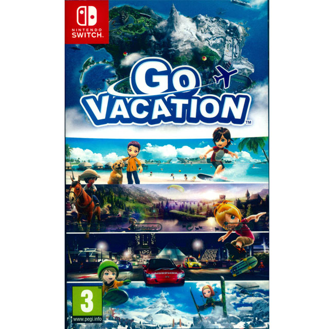 NS Switch《歡樂假期 Go Vacation》英日文歐版