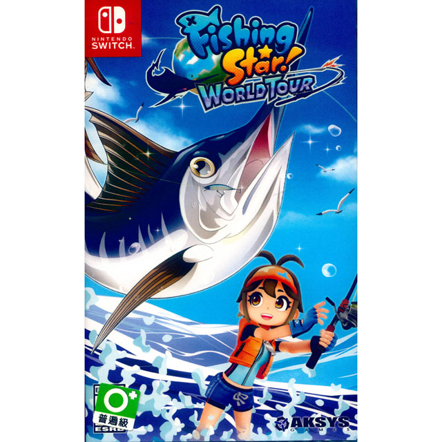 Nintendo 任天堂 NS Switch《 釣魚明星 世界巡迴賽 Fishing Star World Tour》中英日文美版