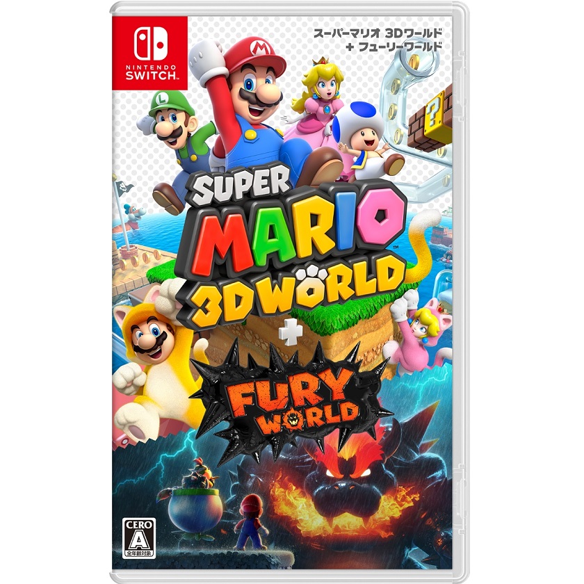 Nintendo 任天堂 NS 超級瑪利歐 3D世界+ 狂怒世界 日版(可更新中文)