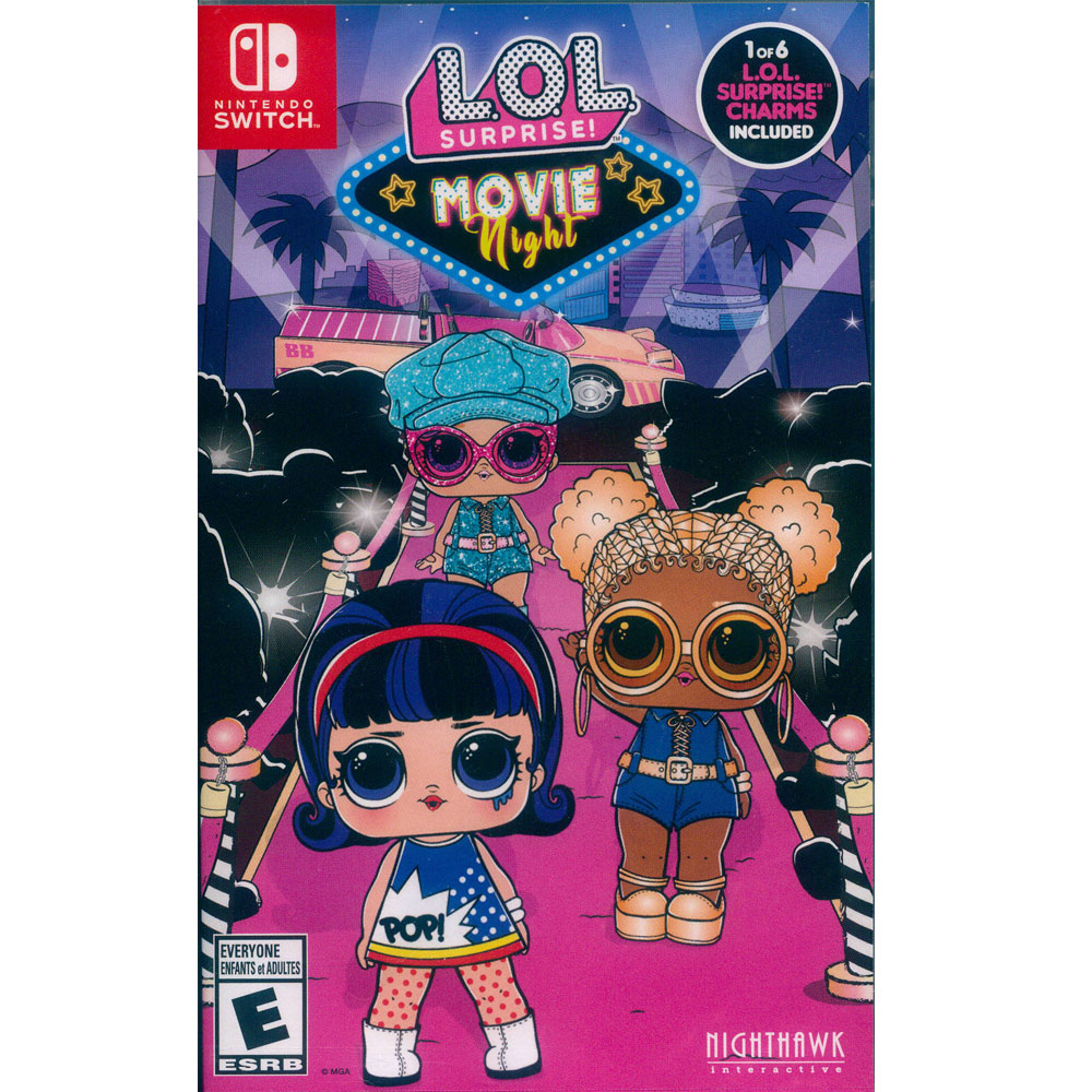 Nintendo 任天堂 NS Switch《LOL 驚喜寶貝蛋 電影之夜 LOL Surprise! Movie Night》英文美版