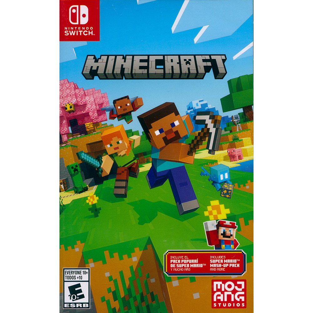 Nintendo 任天堂 NS Switch《 我的世界 Minecraft》中英日文美版（其他規格）
