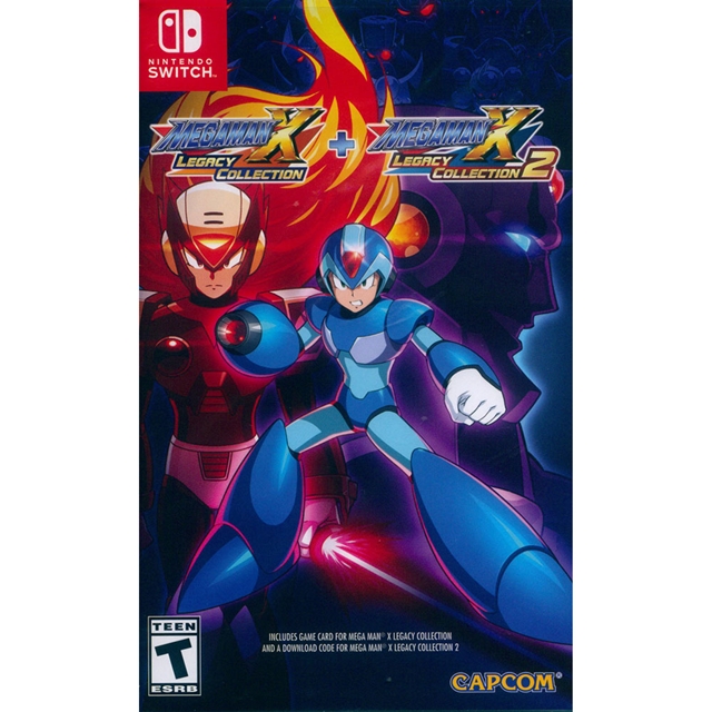 Nintendo 任天堂 NS Switch《洛克人 X 週年紀念合集 1+2 Megaman X Anniversary Collection 1+2》中英日文美版