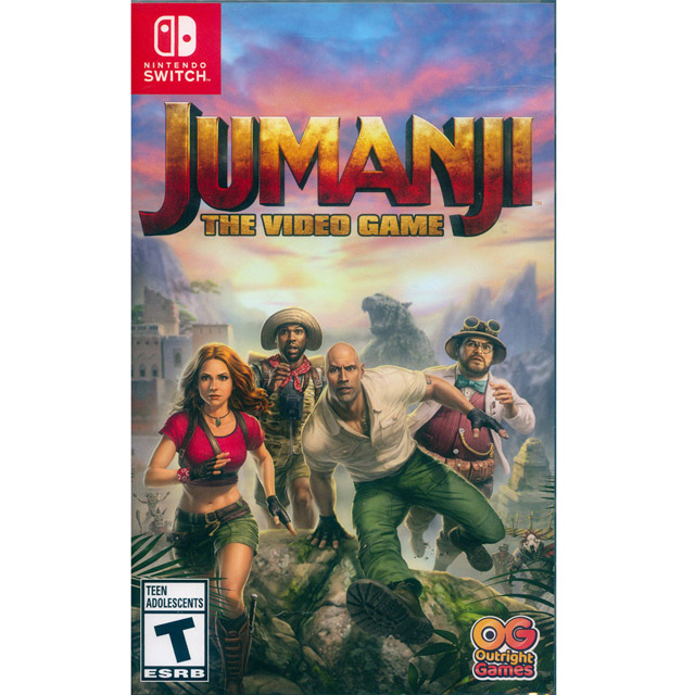 Nintendo 任天堂 NS Switch《野蠻遊戲瘋狂叢林 JumanjiThe Video Game》中英日文美版