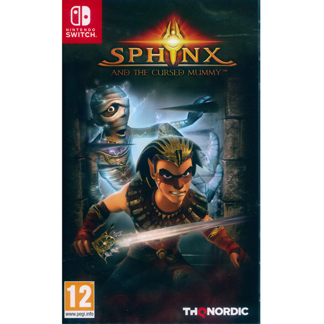 Nintendo 任天堂 NS Switch《盜墓謎城外傳 Sphinx and the Cursed Mummy》英文歐版