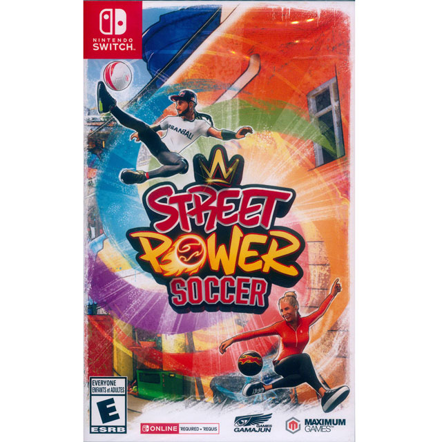 Nintendo 任天堂NS Switch《 街頭足球Street Power Soccer》中英日文美