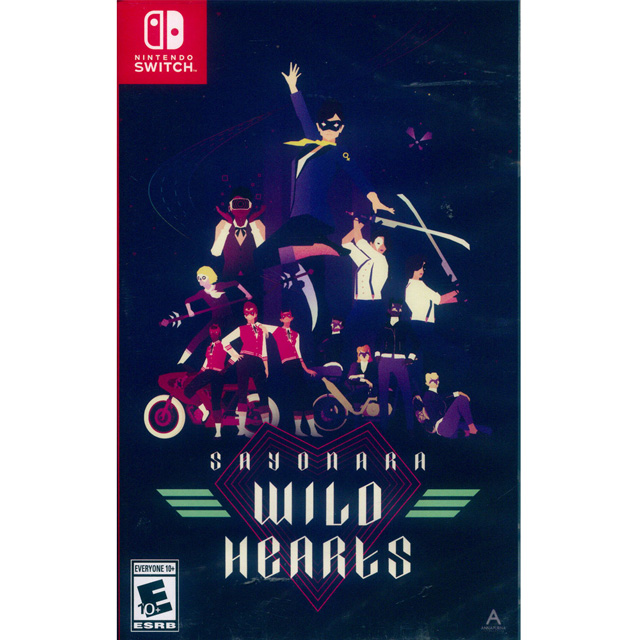 Nintendo 任天堂 NS Switch《再見狂野之心 Sayonara Wild Hearts》中英日文美版