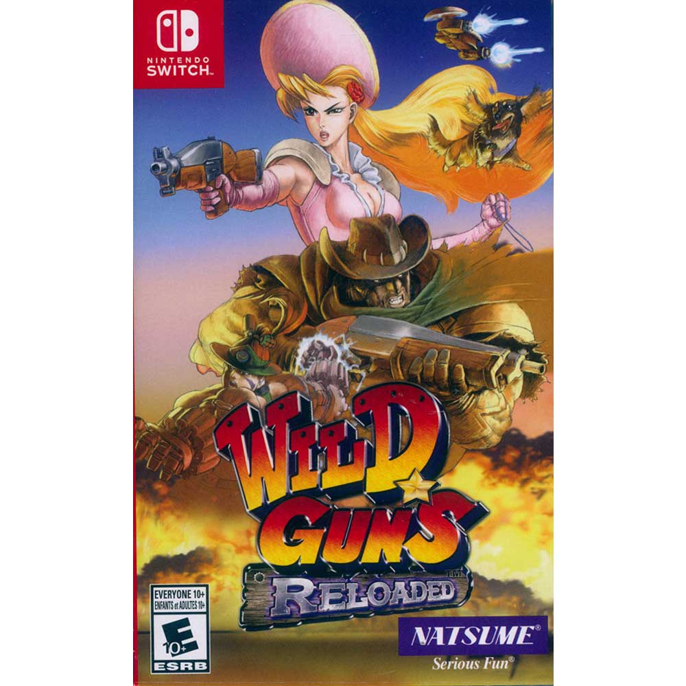 Nintendo 任天堂 NS Switch《狂野神槍重裝上陣 Wild Guns: Reloaded》英文美版