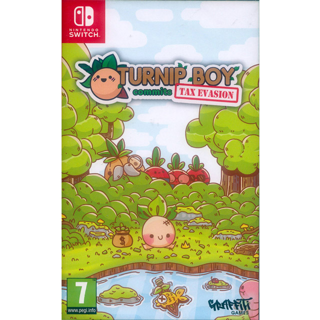 Nintendo 任天堂 NS Switch《蕪菁男孩逃漏稅 Turnip Boy Commits Tax》中英文歐版